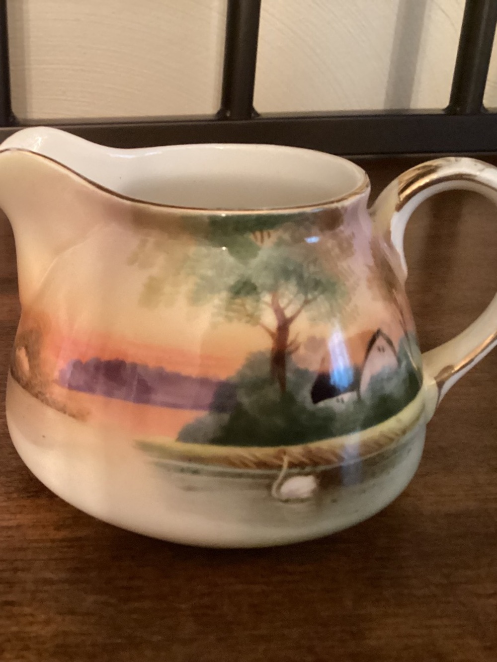 Vintage Noritake small hand painted creamer